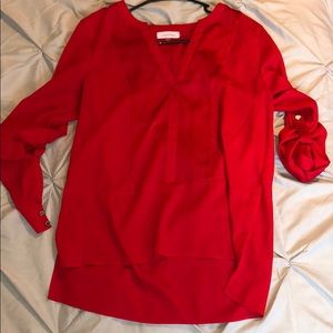 Red blouse (size M)